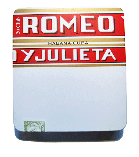 Romeo y Julieta Club 20-pack plåtask Romeo y Julieta Club 20-pack plåtask