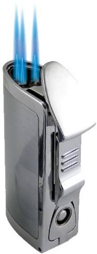 Adorini Triple Jet-Flame Tändare Silver Adorini Triple Jet-Flame Tändare Silver