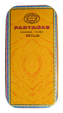 Partagas Club 10-pack plåtask Partagas Club 10-pack plåtask
