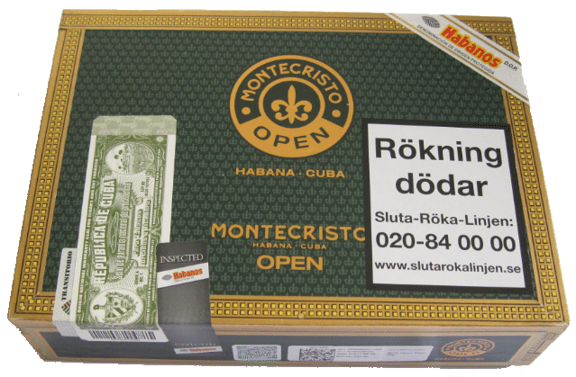 Montecristo Open Slam 20-låda